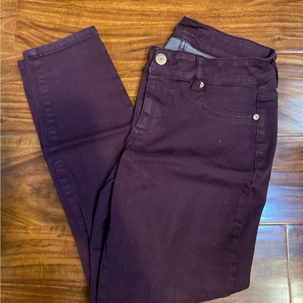 Maurices Women's Purple Jeans Size Small